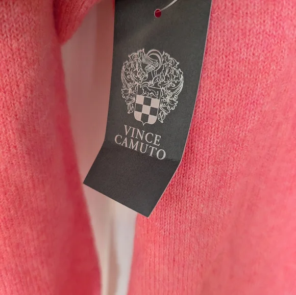 NWT Vince Camuto Pink Sweater, Size Small, Pretty!! - Picture 4 of 4